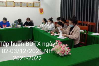 TẬP HUẤN BDTX NỘI DUNG 2 NĂM HỌC 2021-2022